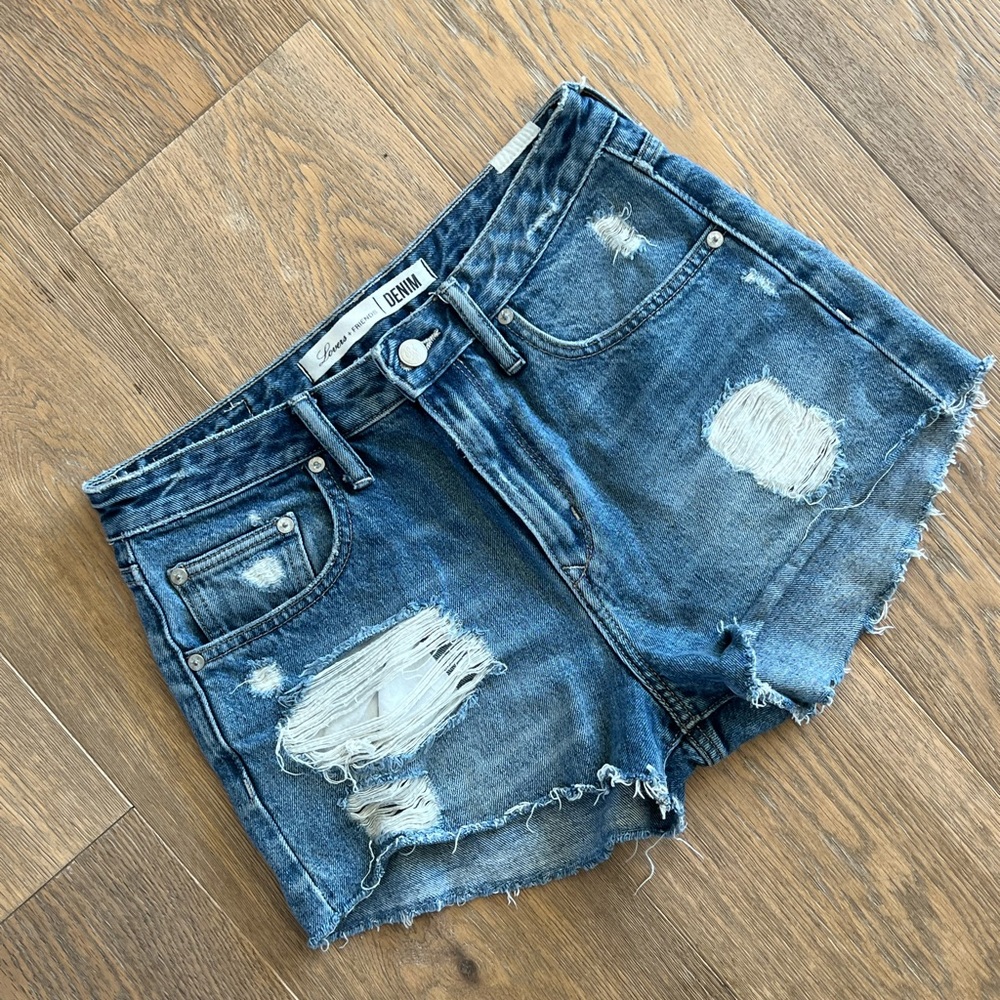 Lovers + Friends Cut Off Shorts